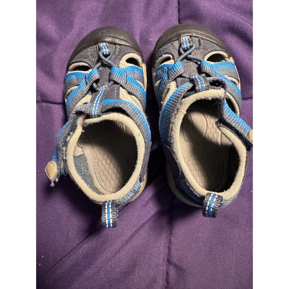 Keen Newport H2 Kids Navy Blue Water Sandals Size 7 Toddler 1014251